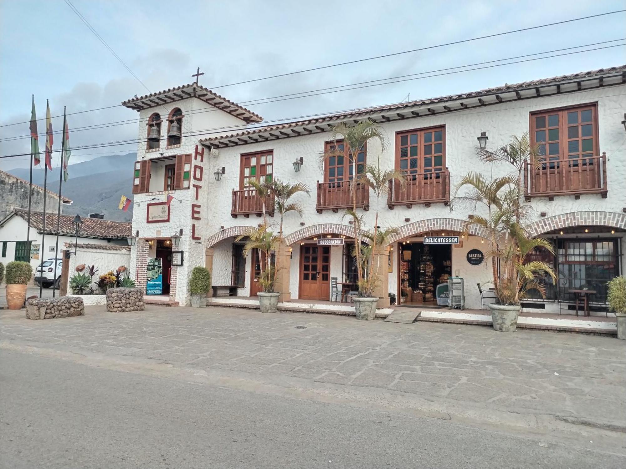 Hotel Capitan Ricaurte Villa de Leyva Ngoại thất bức ảnh