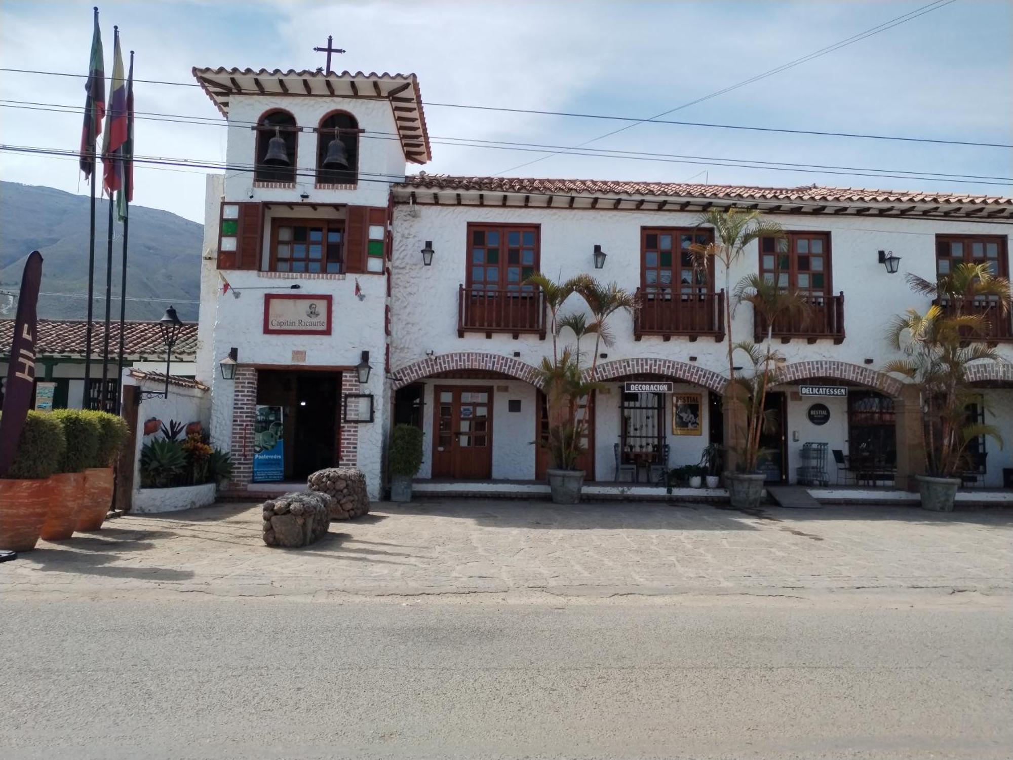 Hotel Capitan Ricaurte Villa de Leyva Ngoại thất bức ảnh